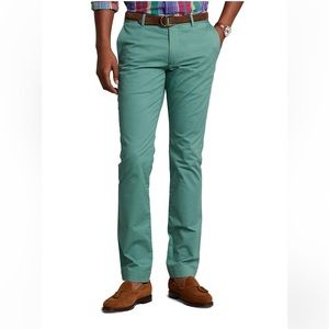 POLO RALPH LAUREN CHINO PANTS mint stretch cotton NWOT